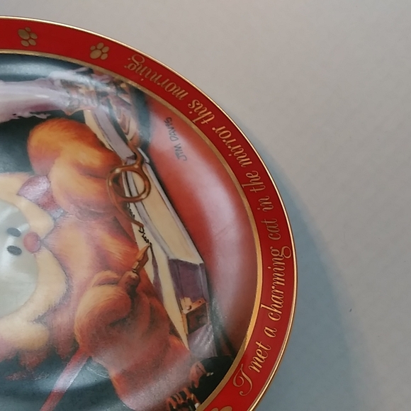 Garfield Plate Collectible - Picture 4 of 12